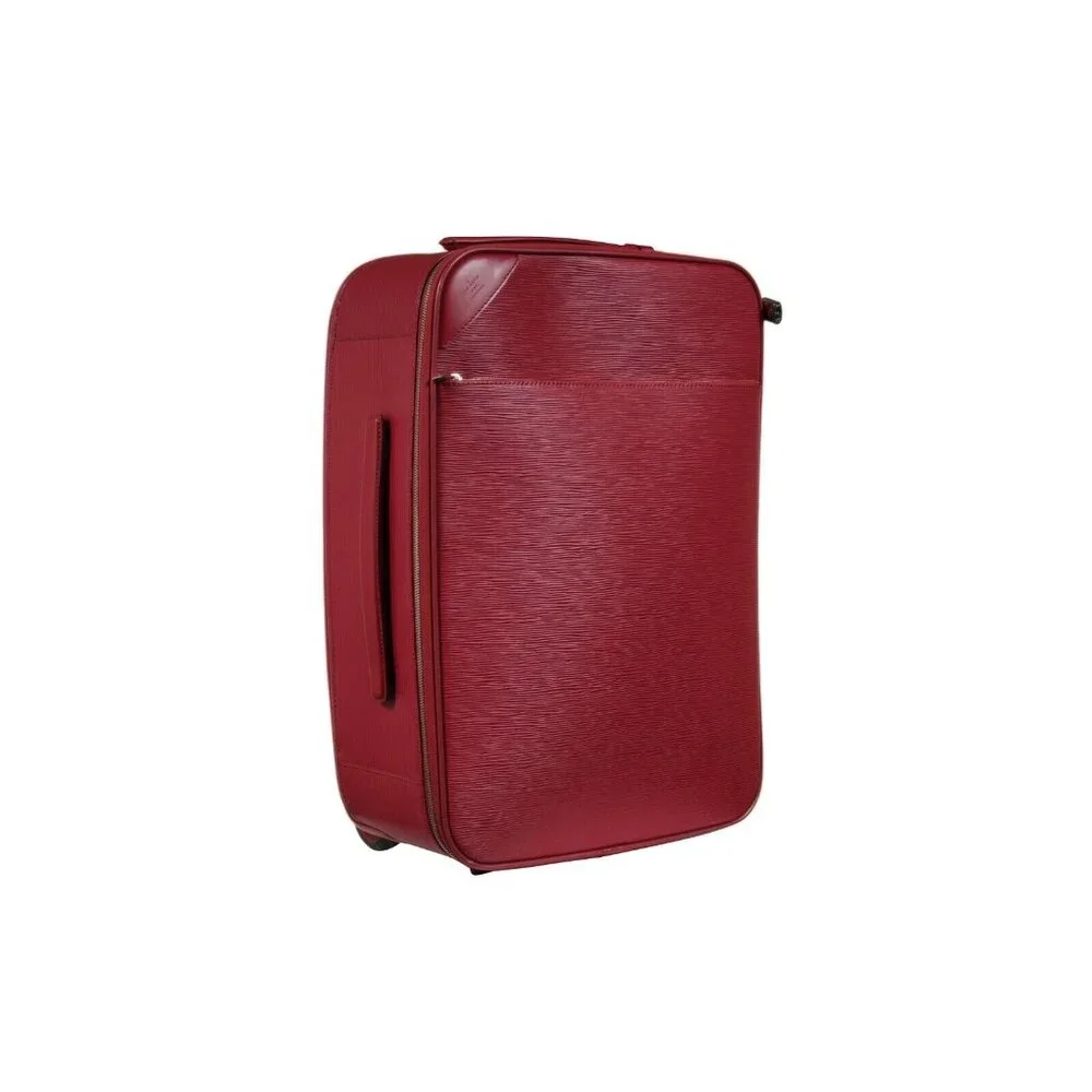 Louis Vuitton red leather